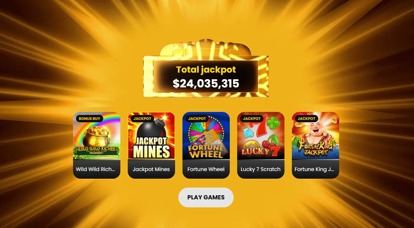 Total Jackpot in Spinaro games